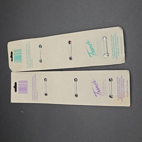 Vintage 1992 Fun Button Collector Packs Beauty and The Beast & Aladdin Buttons - Picture 8 of 11